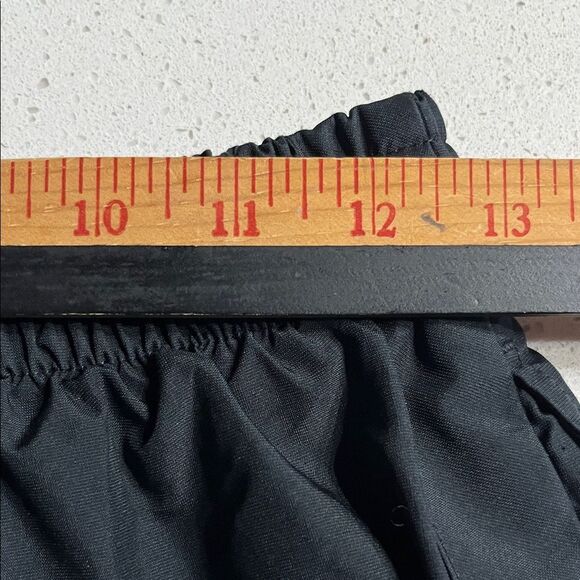 Nike Black Open Zip Ankle Nylon Jogger Size Small - Picture 7 of 10